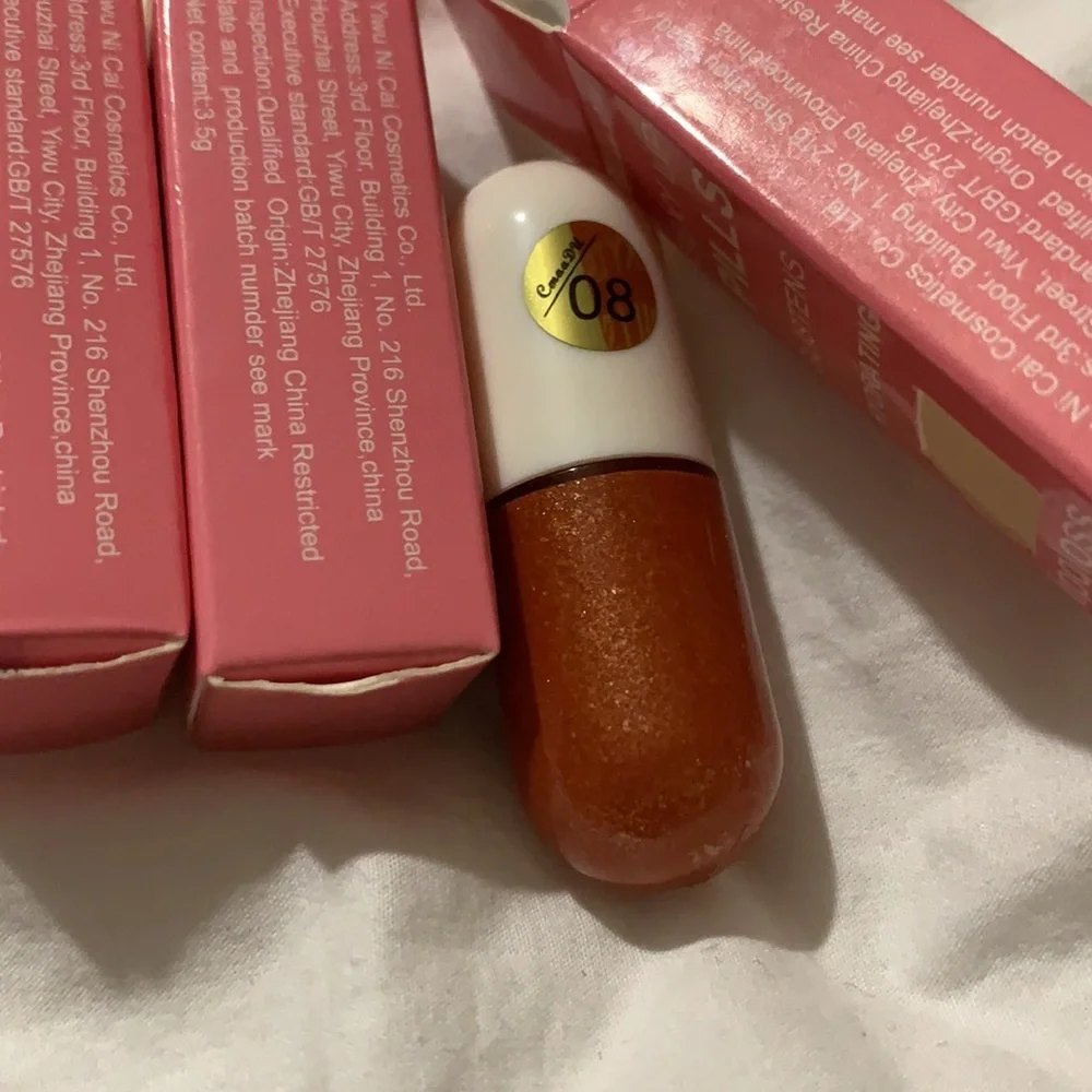 Pill Shaped Mini Lipglosses (set of 3)